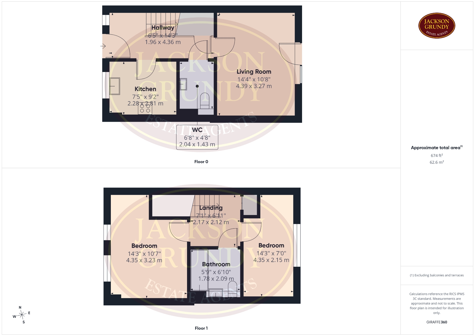 68, Booth Park, Northampton floorplan