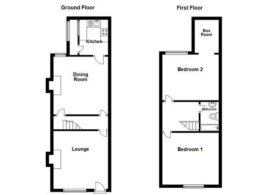 51, Worrall Street, Stockport floorplan