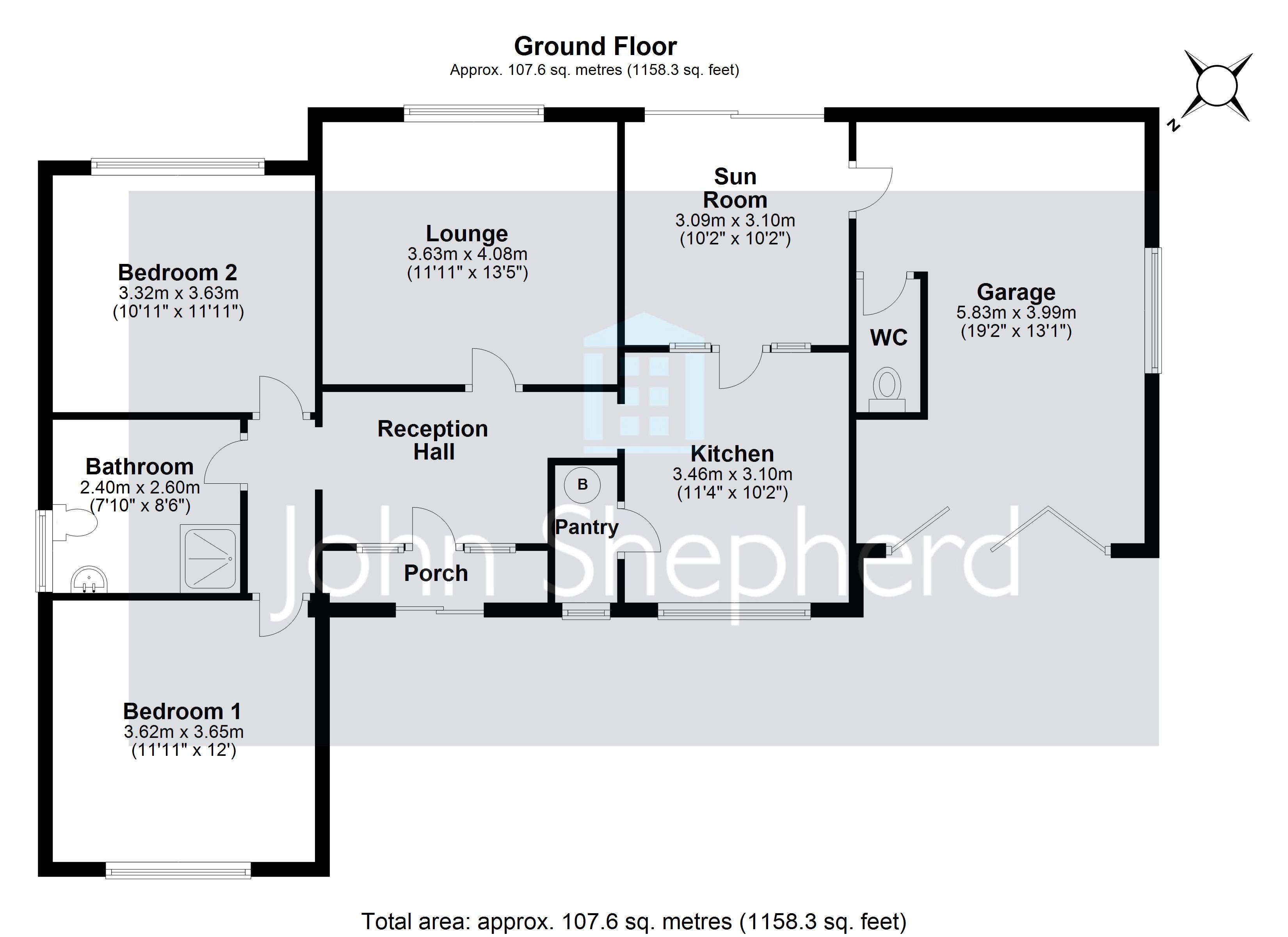 402, Cannock Road, Cannock floorplan