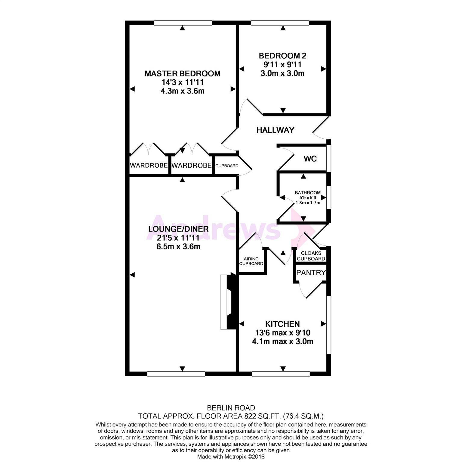 2 Bedrooms Detached bungalow for sale in Berlin Road, Hastings, East Sussex TN35