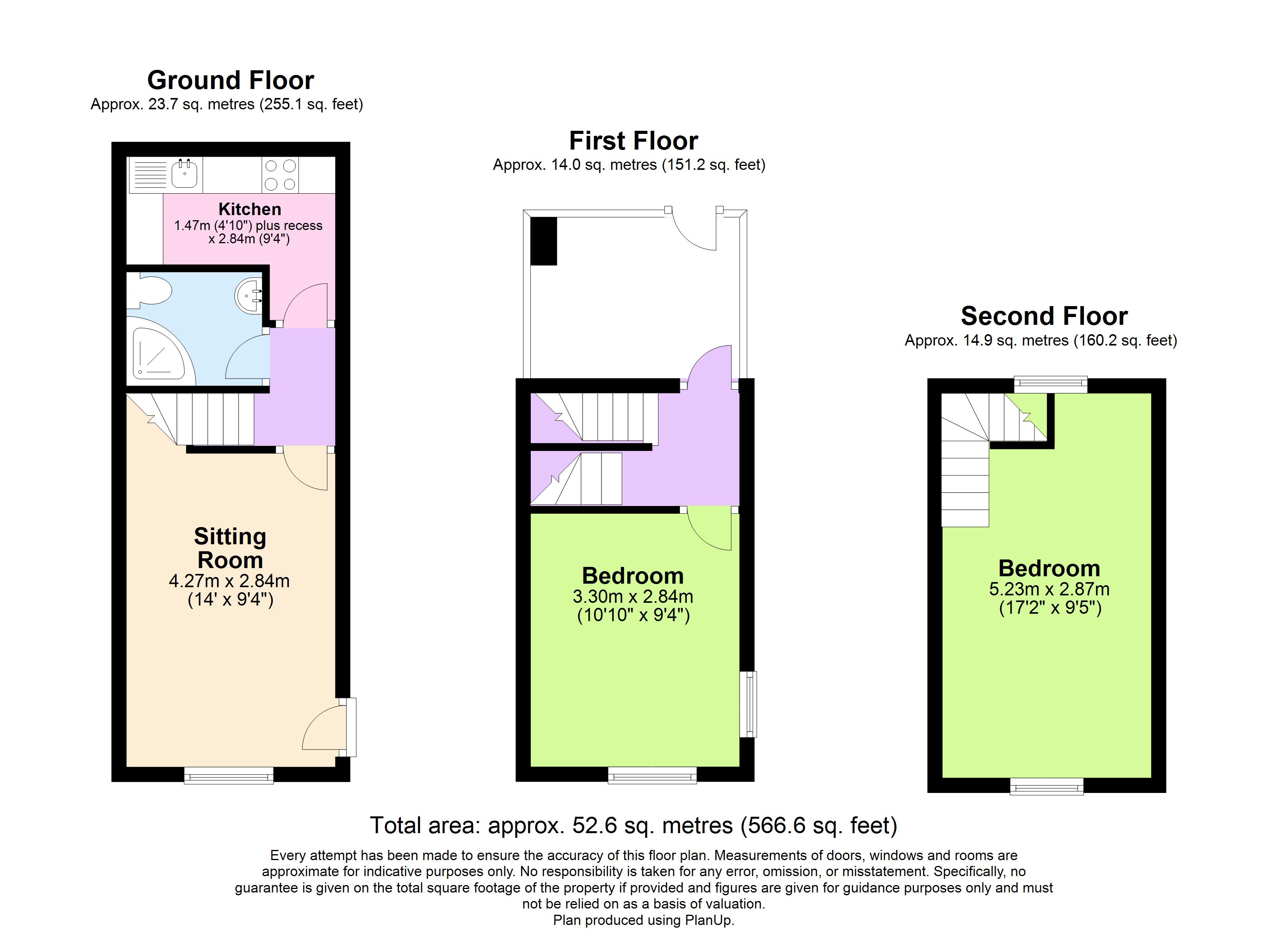 2 Pickett Mews,, Grove Street, Oxfordshire floorplan