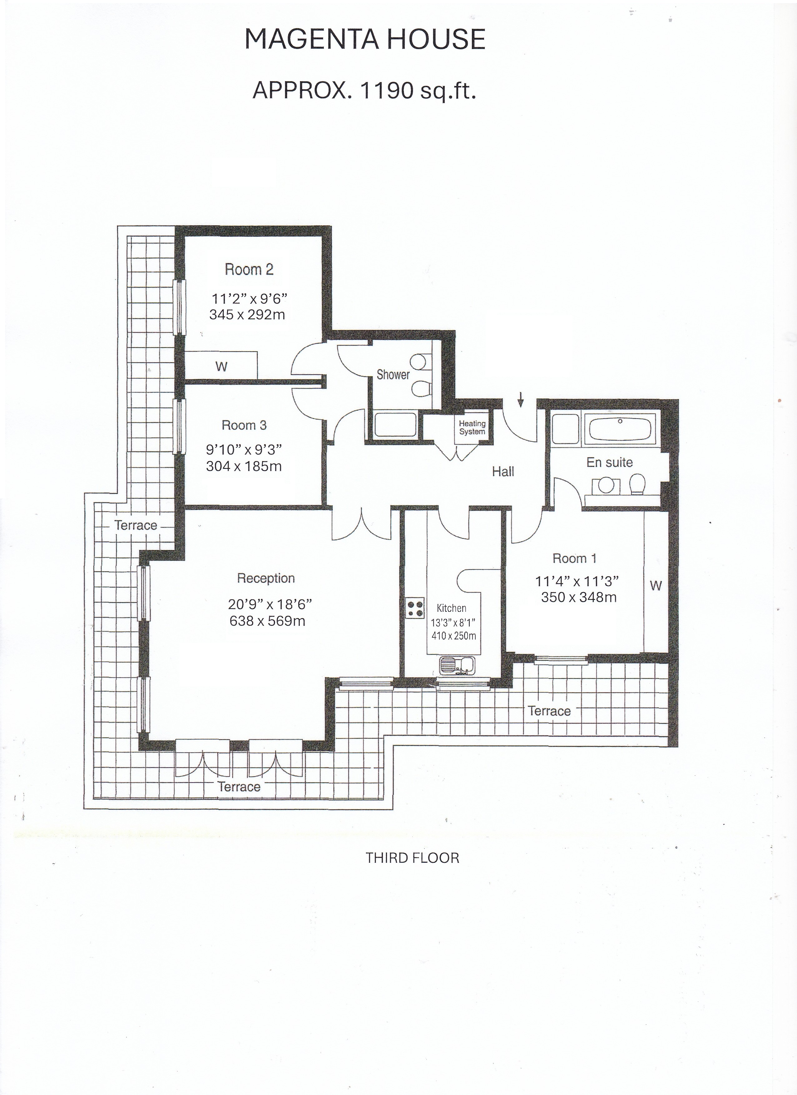 27 Magenta House, 21, Whitcome Mews, Surrey floorplan