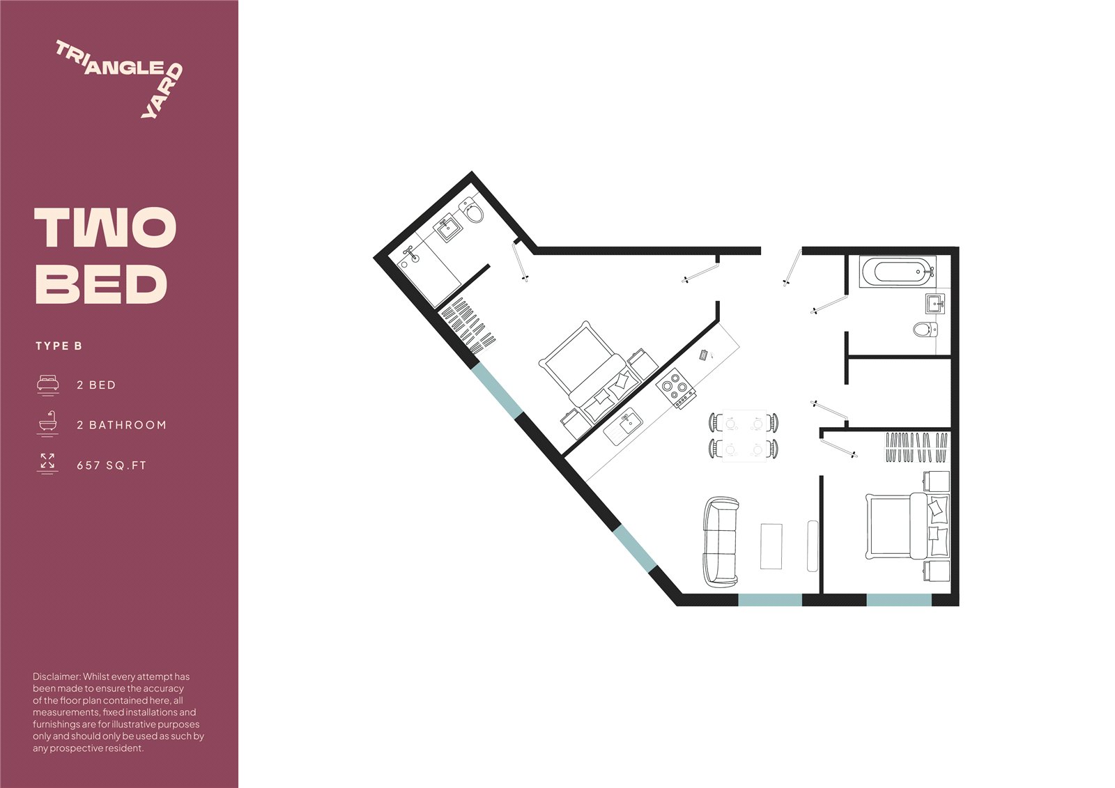 Skinner Street, Leeds floorplan