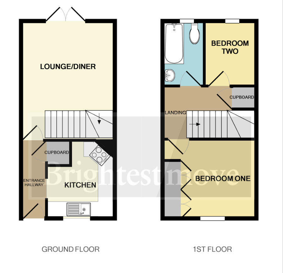 2 Bedrooms Terraced house to rent in Penzoy Avenue, Bridgwater TA6