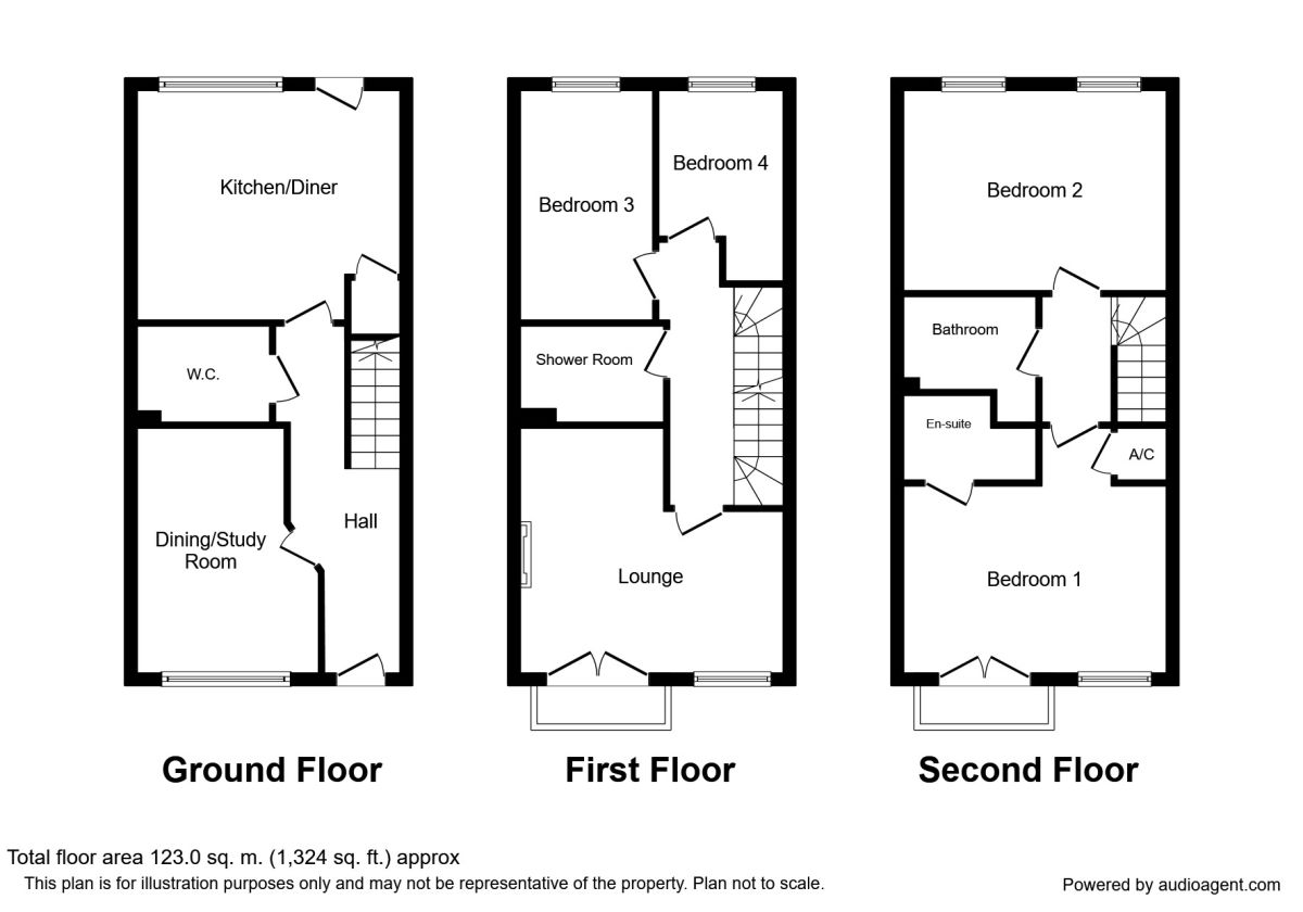 4 Bedrooms Terraced house to rent in Ousegate, Selby YO8