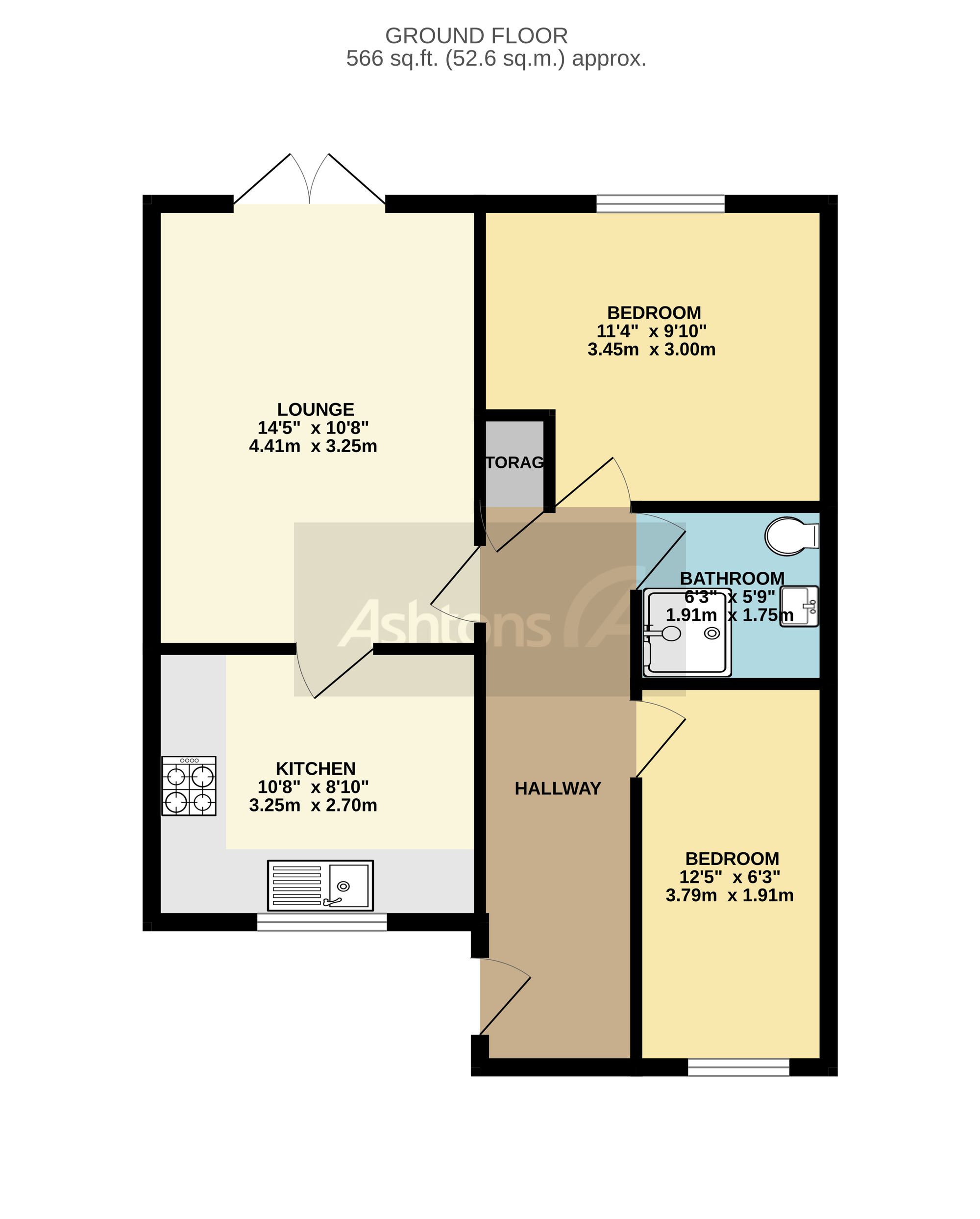 15 Charnwood Close, Warrington floorplan