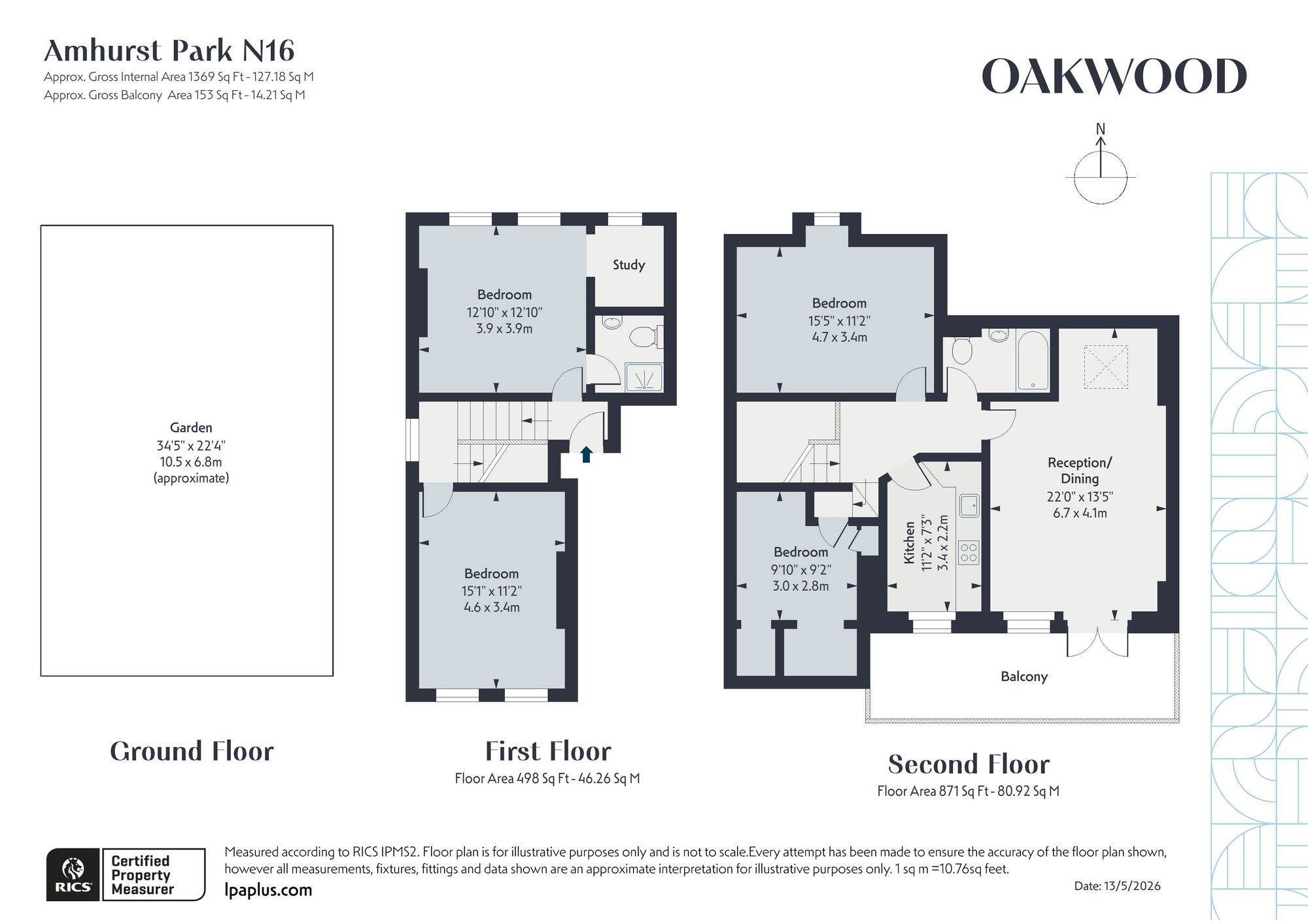 41C Amhurst Park, London floorplan