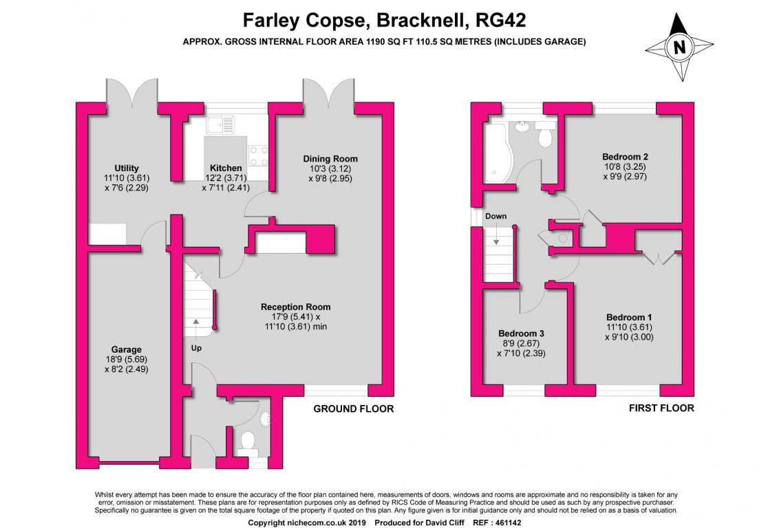 3 Bedrooms Detached house for sale in Farley Copse, Binfield RG42