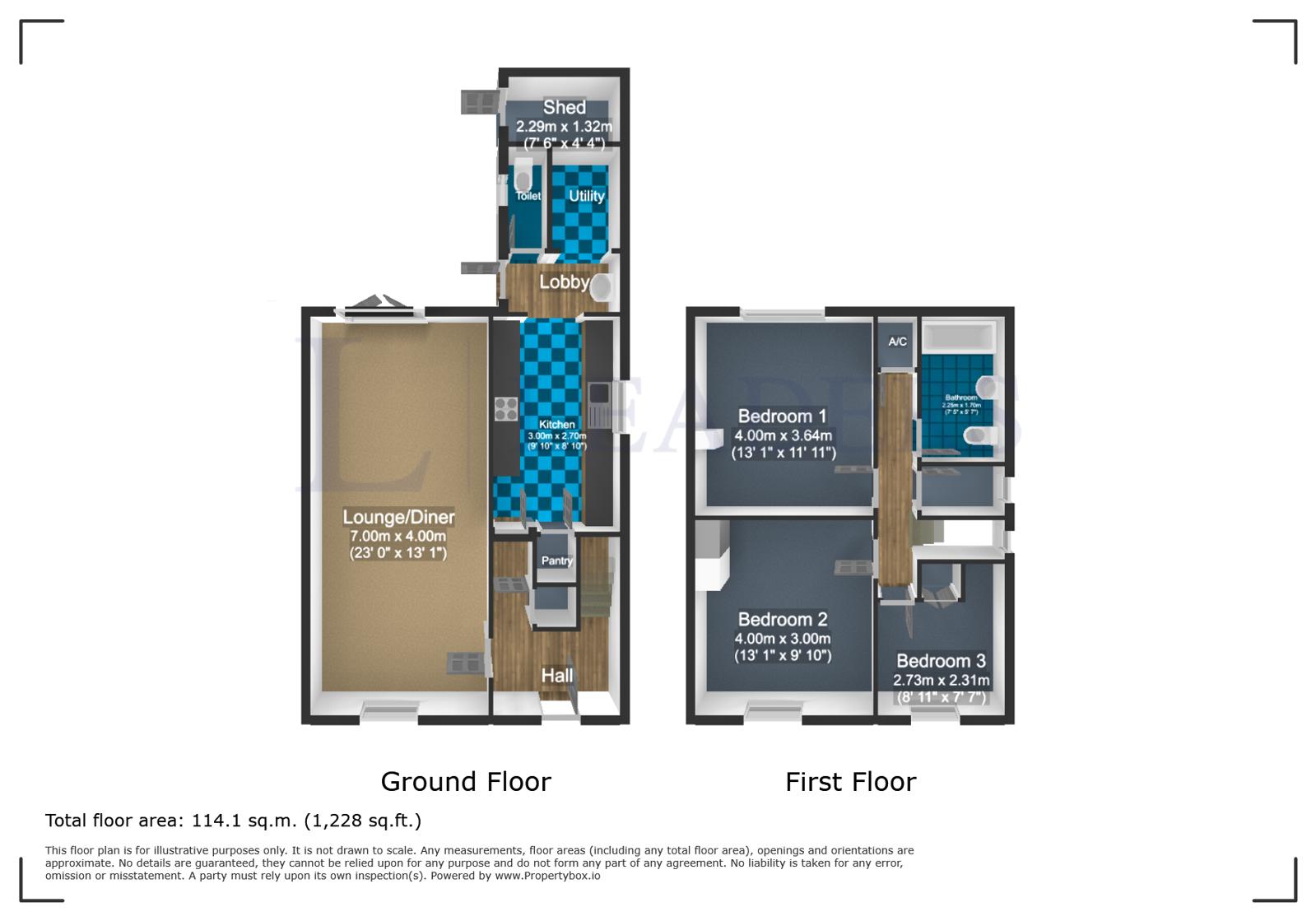 Trinity Road, Essex floorplan