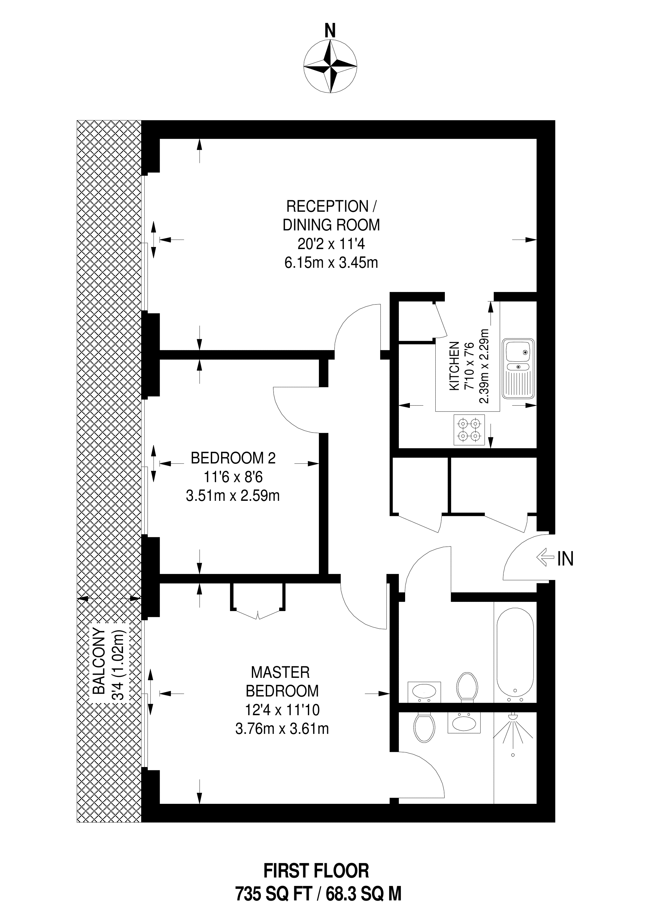 2 Bedrooms Flat to rent in Westgate Gateway, Royal Docks E16