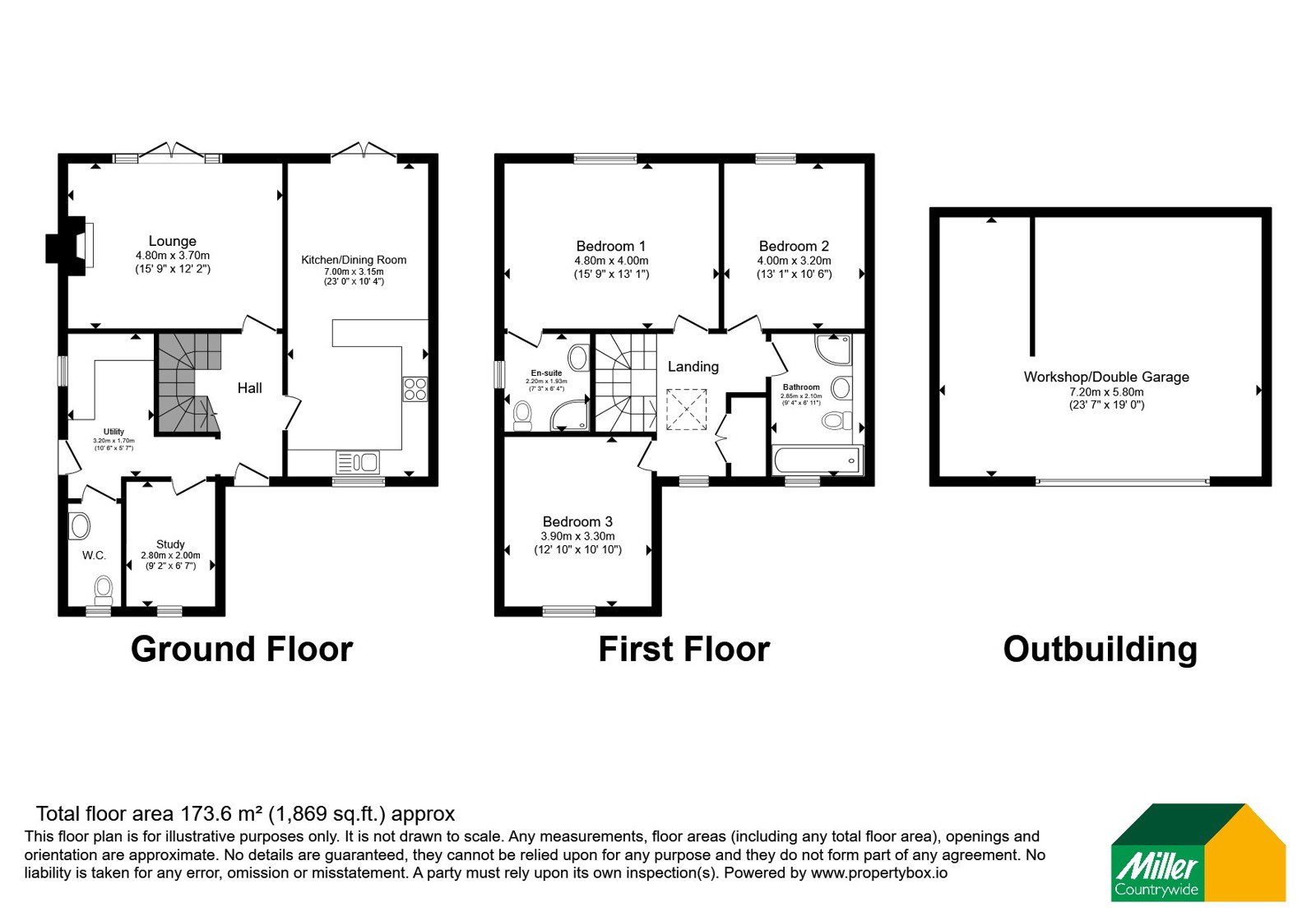 38A,, Robartes Road, St. Austell floorplan