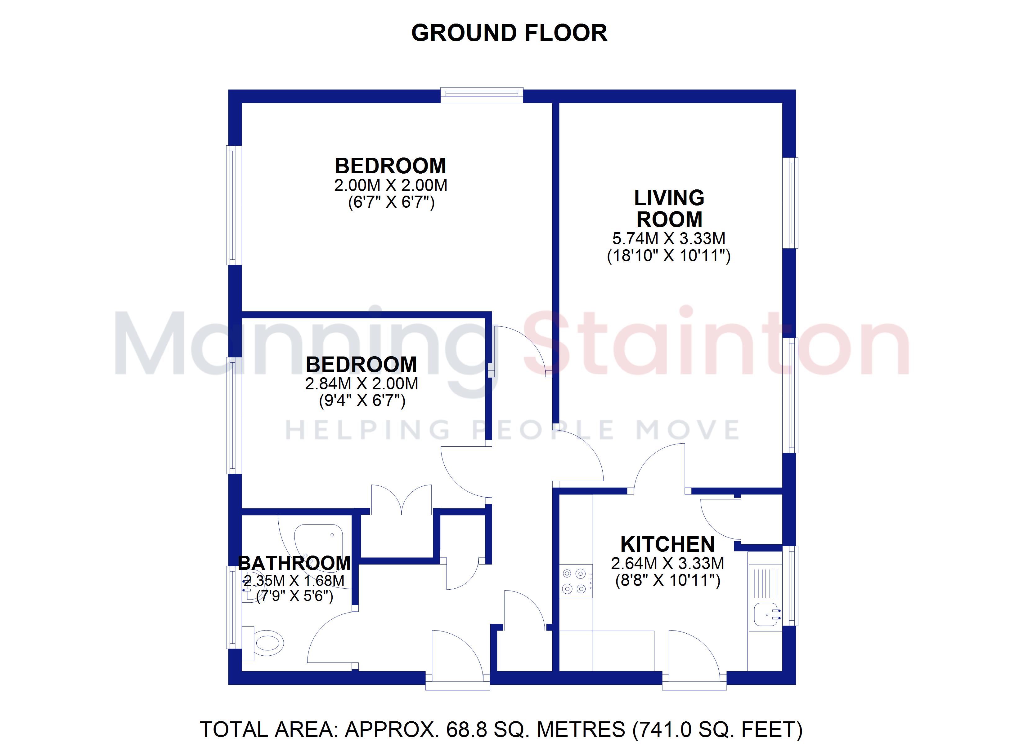 25, Lingfield Walk, West Yorkshire floorplan