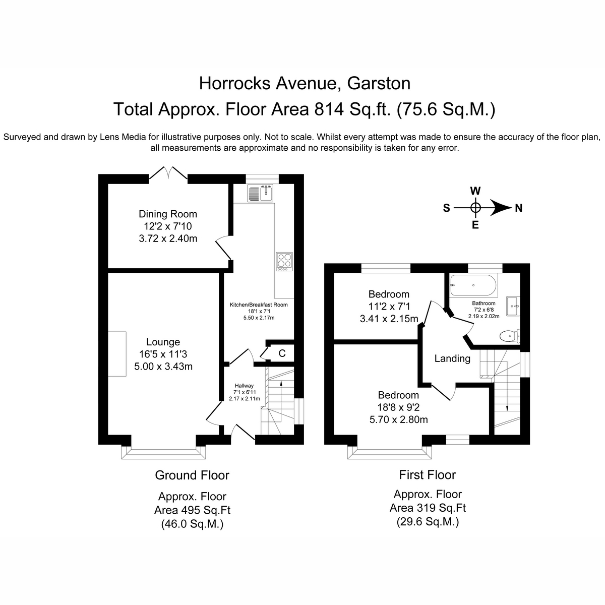 62, Horrocks Avenue, Liverpool floorplan