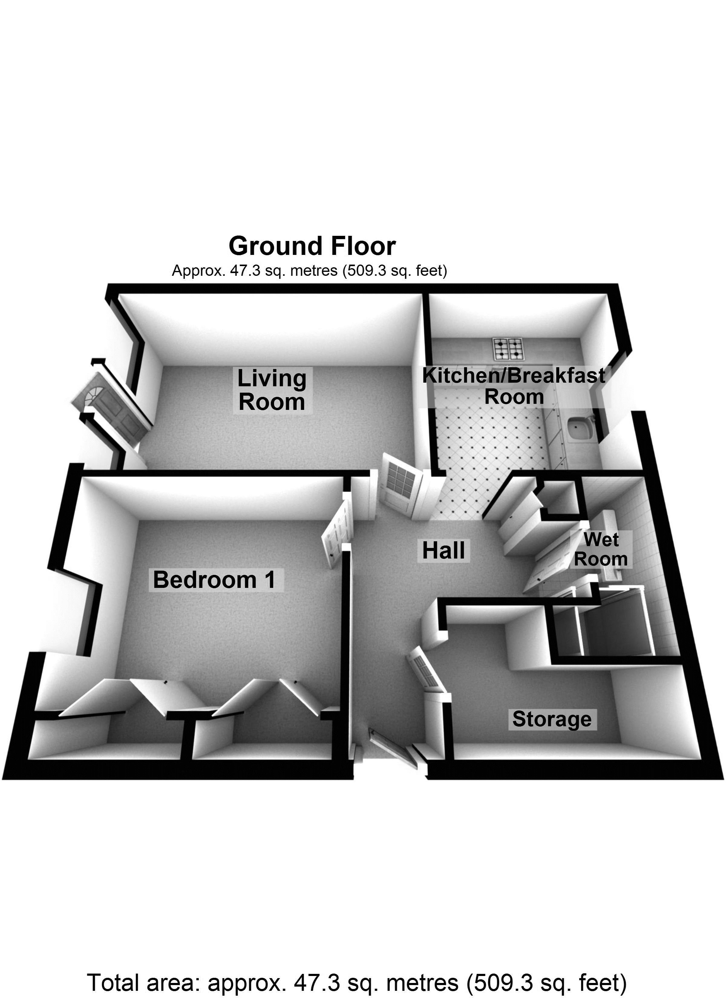 1 Bedrooms  for sale in Patrick Connolly Gardens, London E3