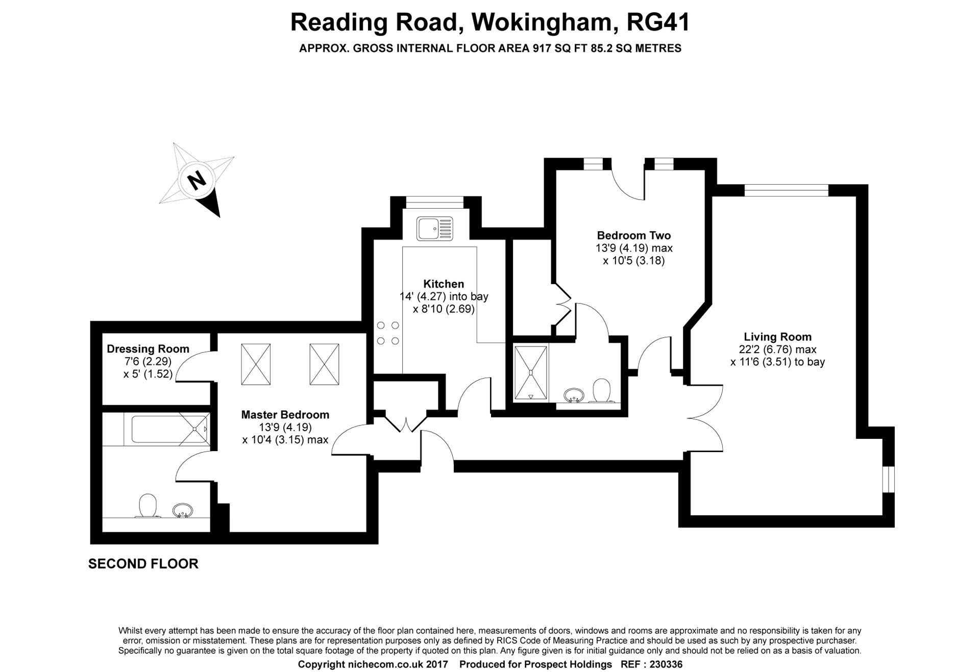 2 Bedrooms Flat to rent in Westbrook Court, 448 Reading Road, Wokingham, Berkshire RG41