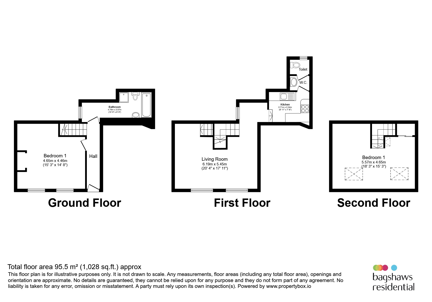 Holly House, Rutland Square, Bakewell floorplan