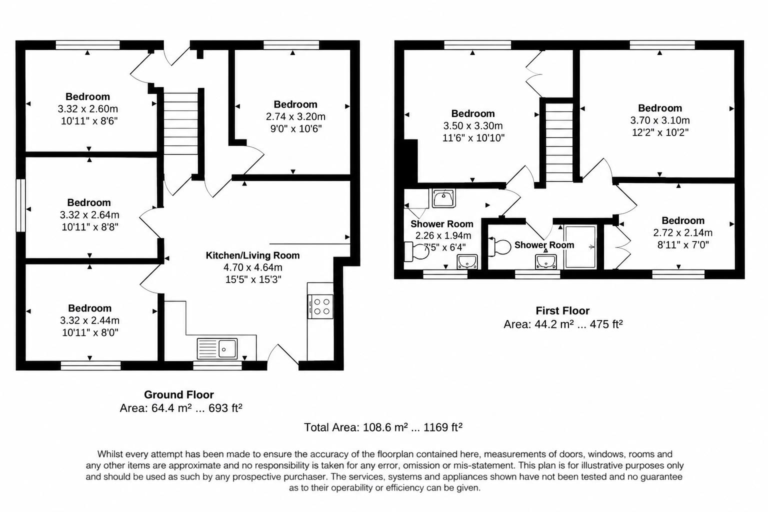 The Avenue, Brighton floorplan