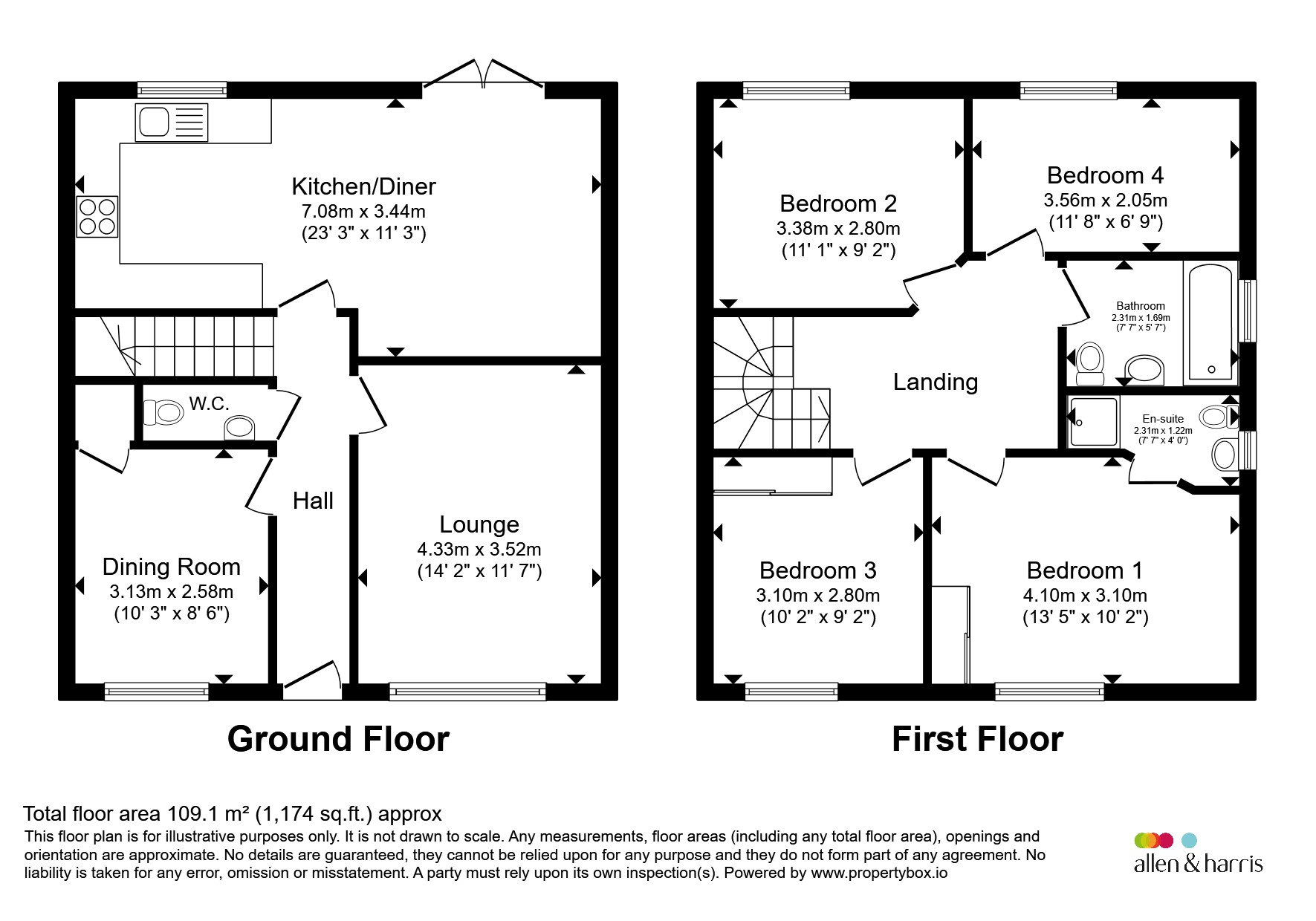 49, Saturn Close, Warminster floorplan