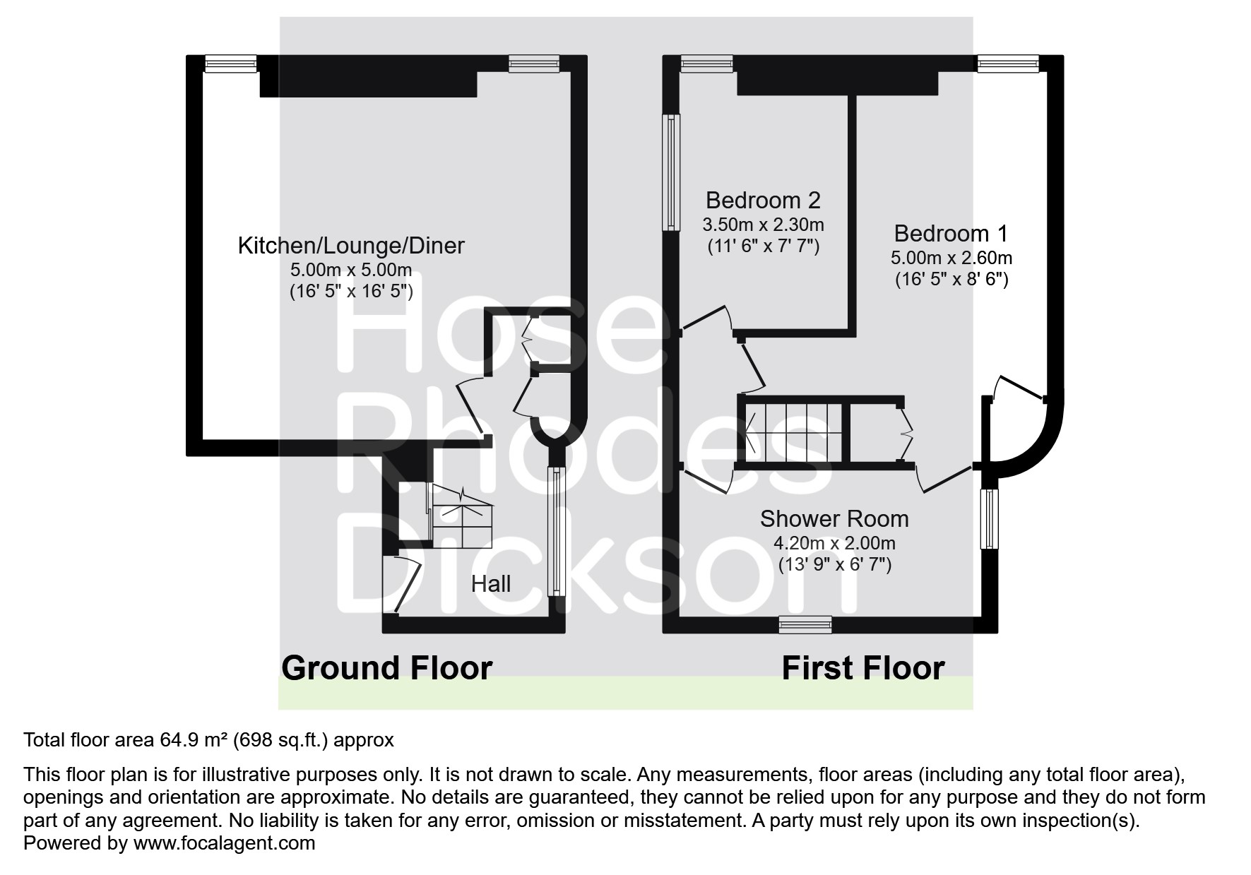 Union Street, Union Street floorplan