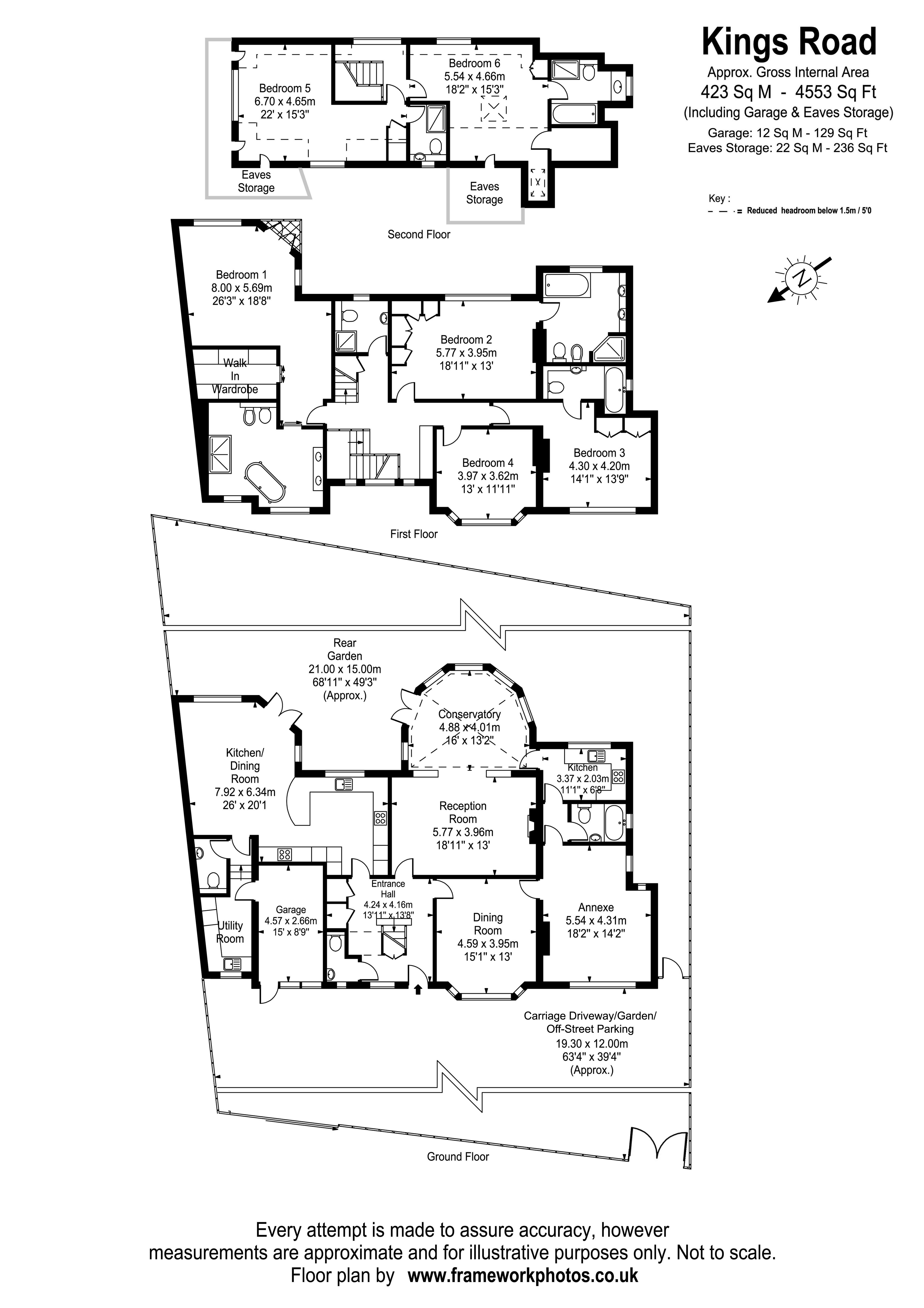 Kings Road, Richmond floorplan
