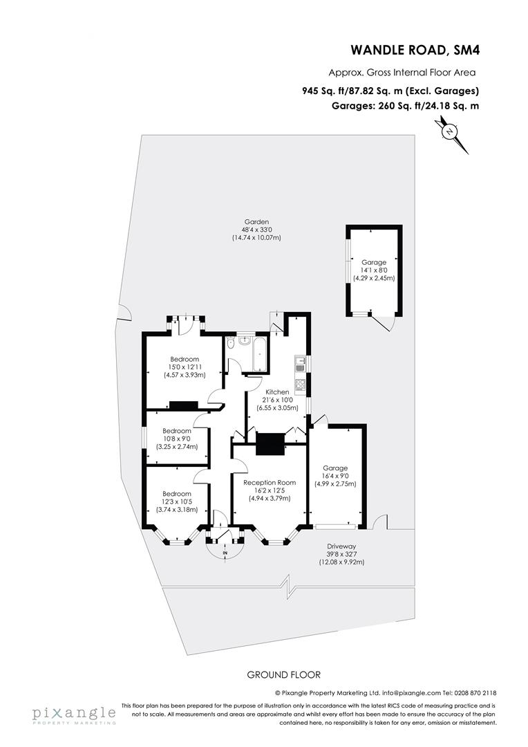 9, Wandle Road, Morden floorplan