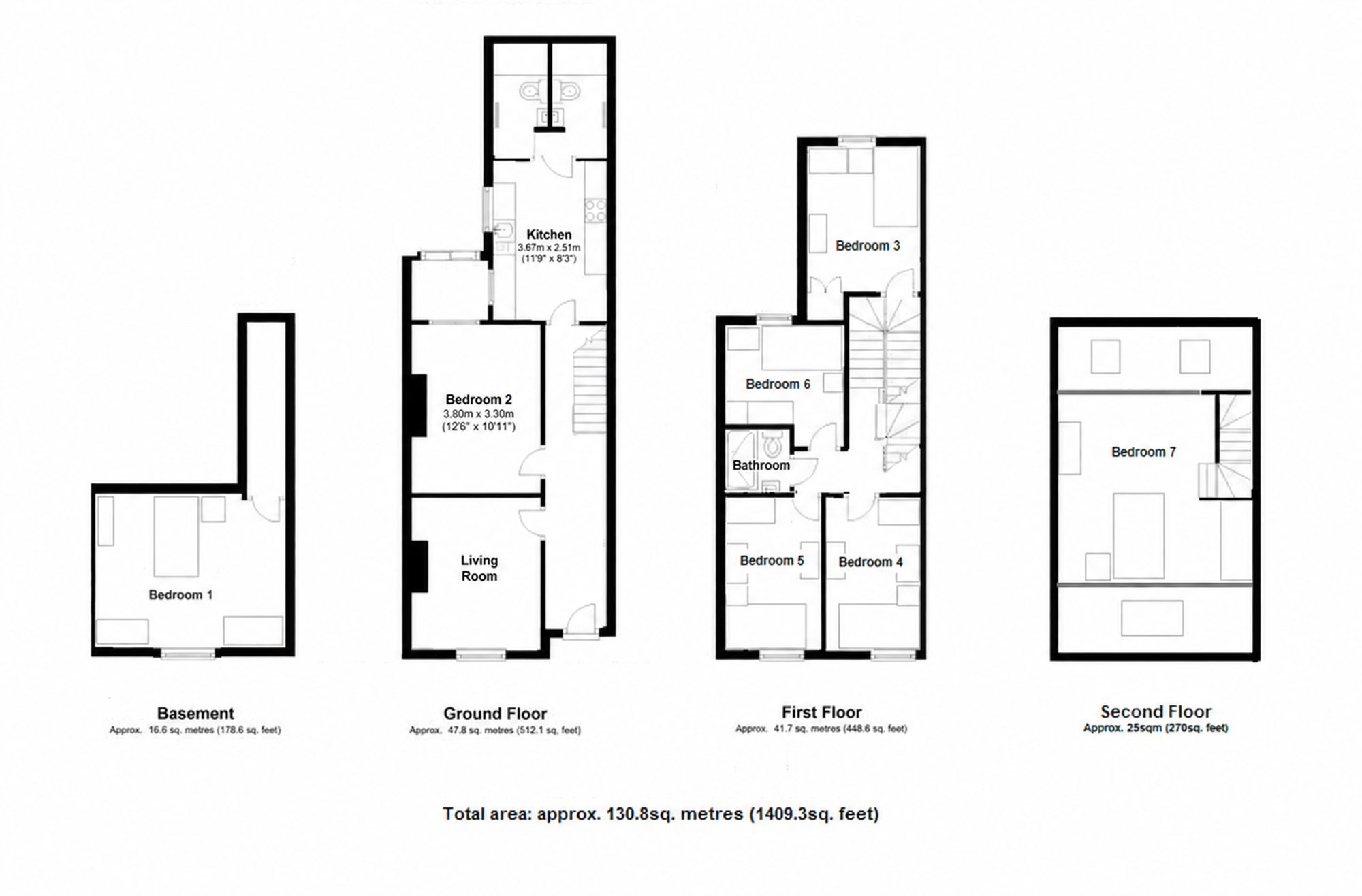 14 Swindon Street, Cheltenham floorplan