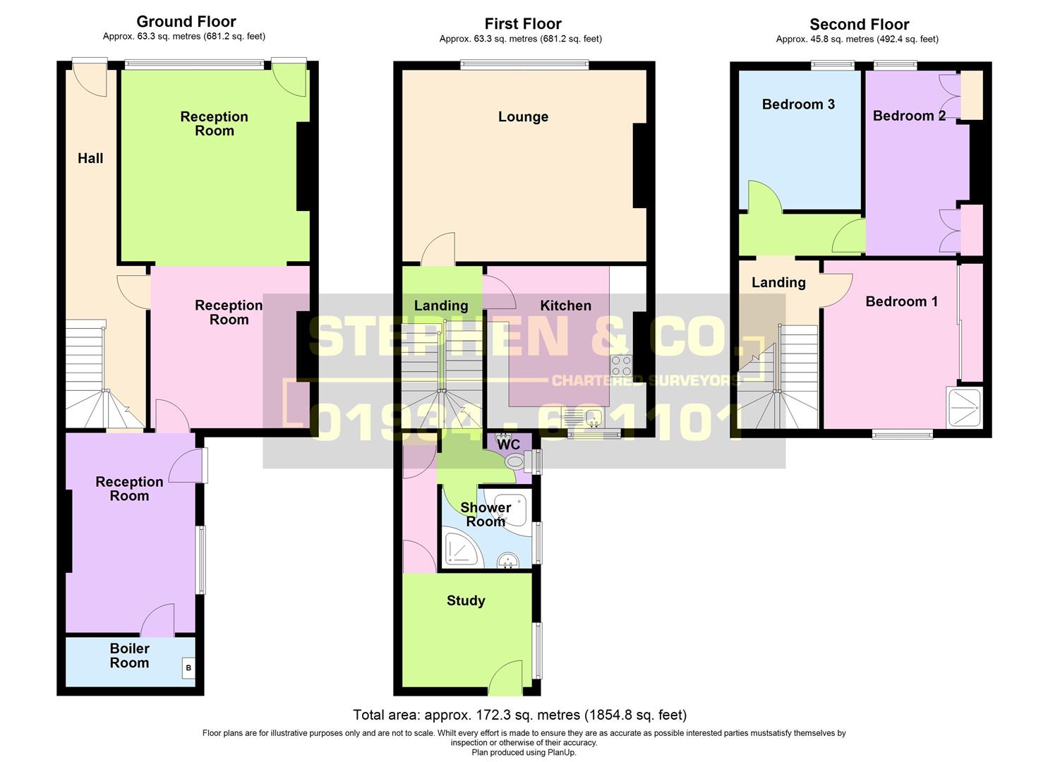 47, Upper Church Road, Weston-Super-Mare floorplan
