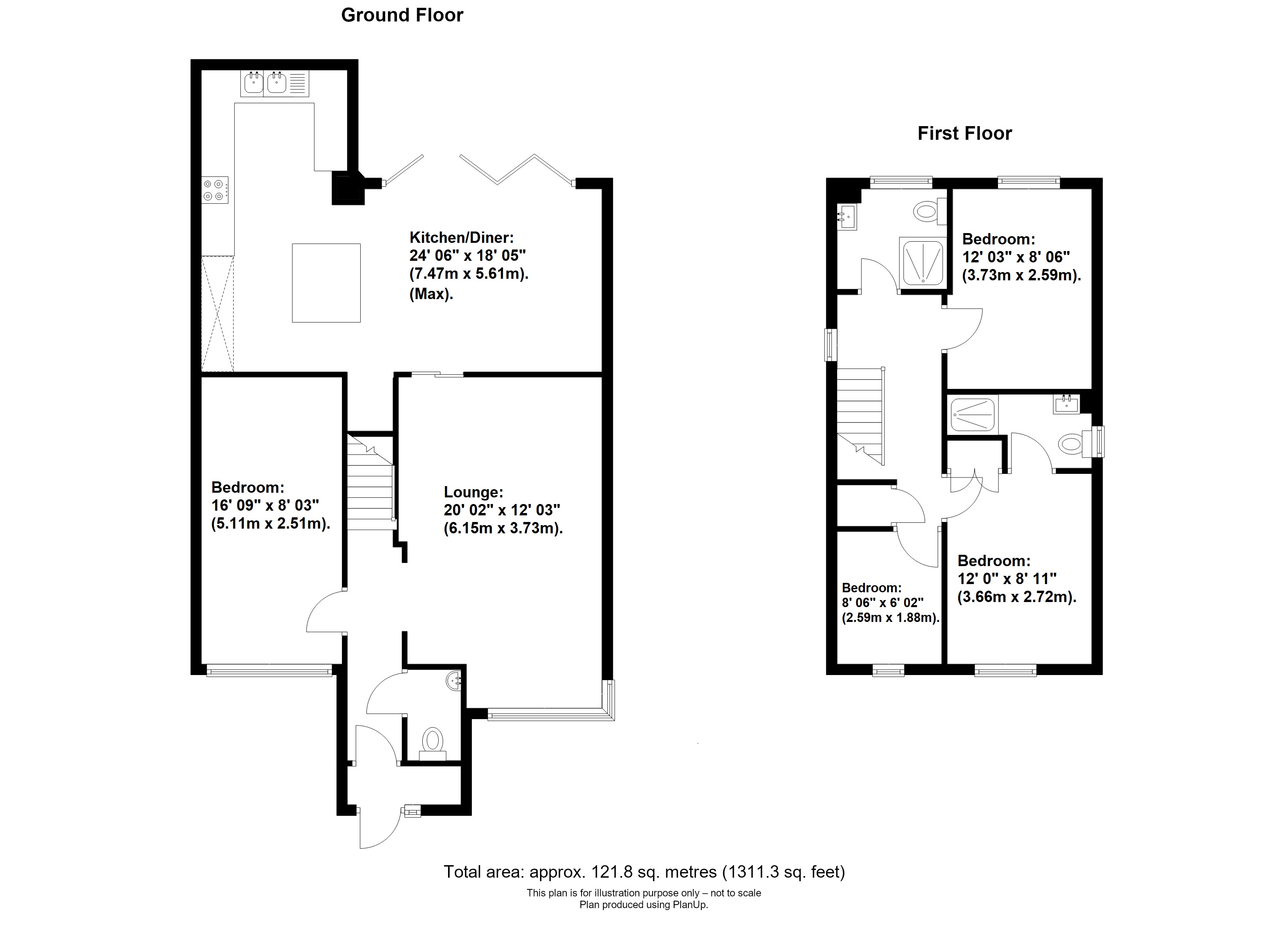 10, Vancouver Close, Orpington floorplan