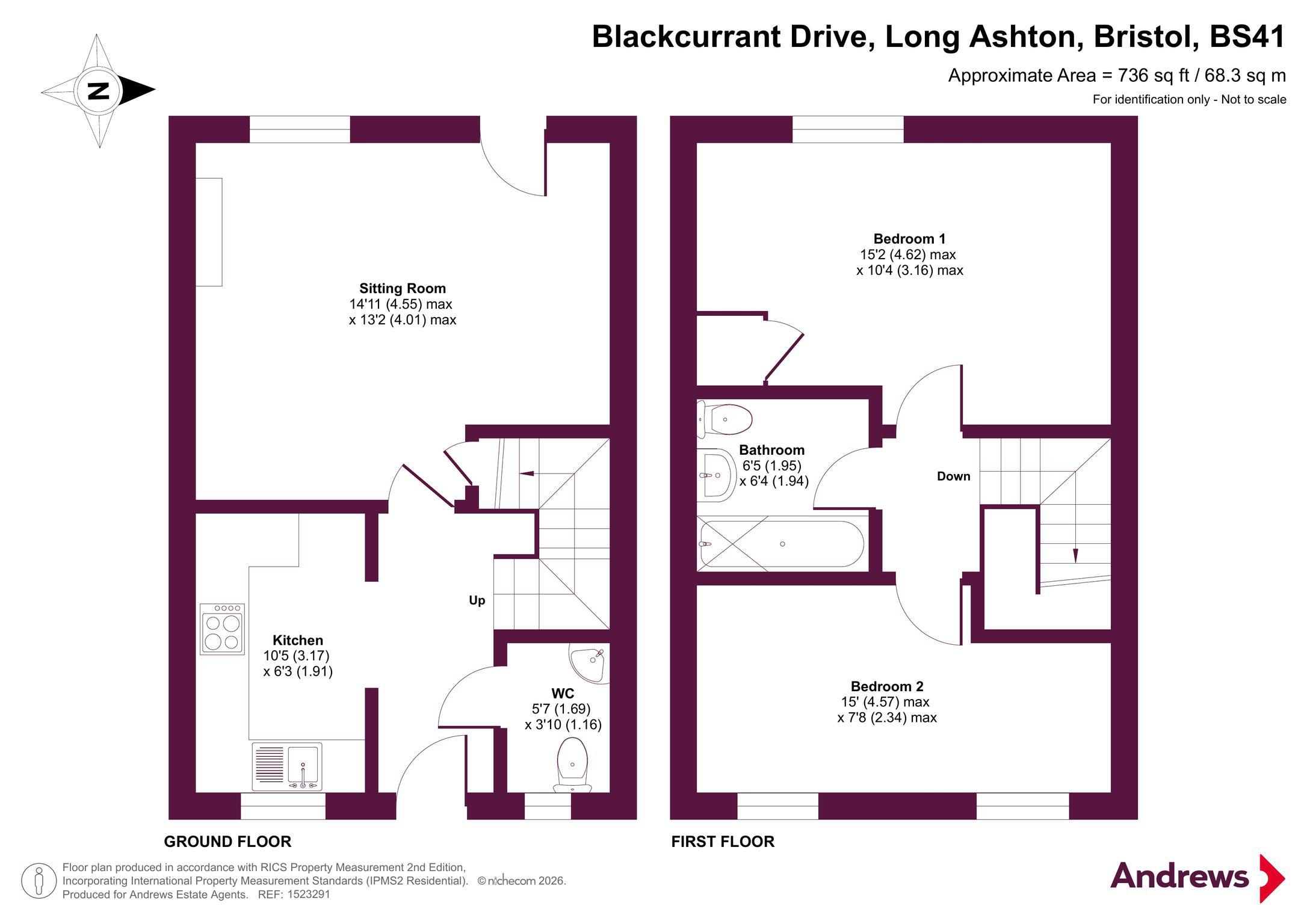 81, Blackcurrant Drive, Bristol floorplan