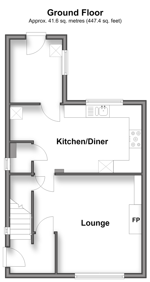 High Street Lyminge, Folkestone floorplan
