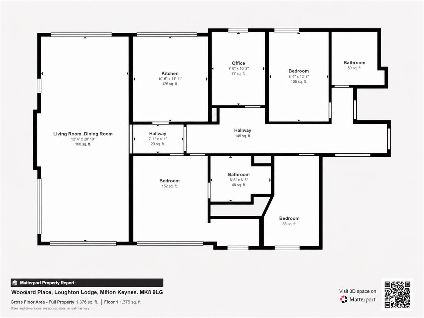 Woodward Place, Milton Keynes floorplan