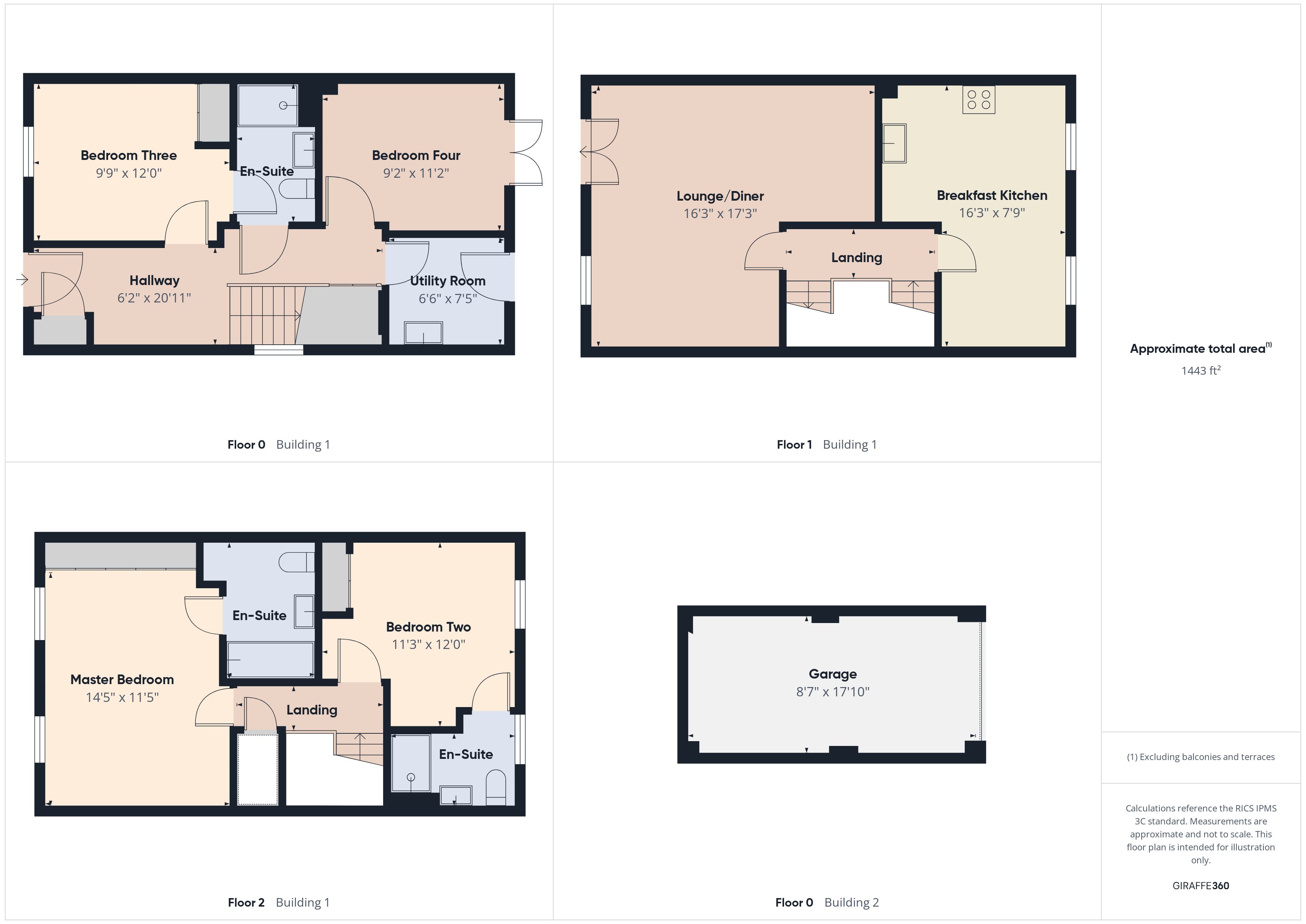 2, Alderman Close, Nottingham floorplan
