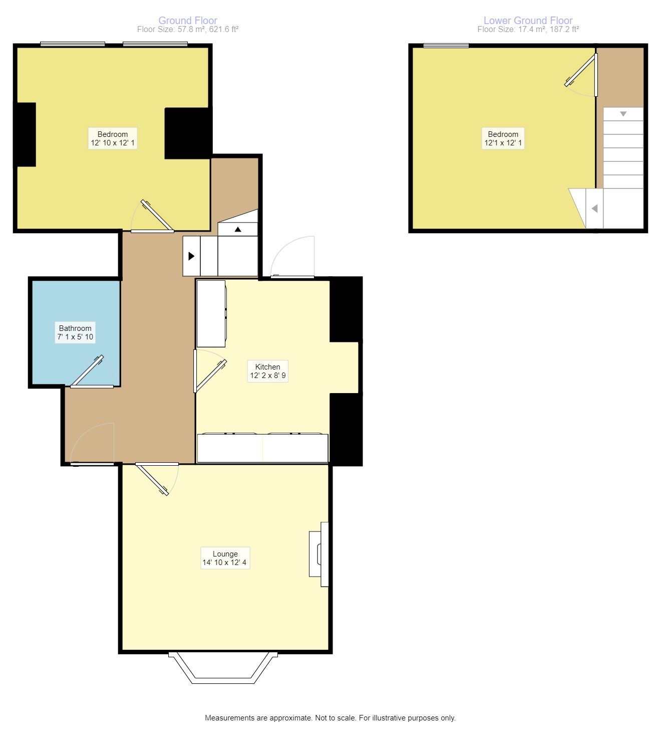 2 Bedrooms Flat to rent in Guildford Road, Tunbridge Wells TN1