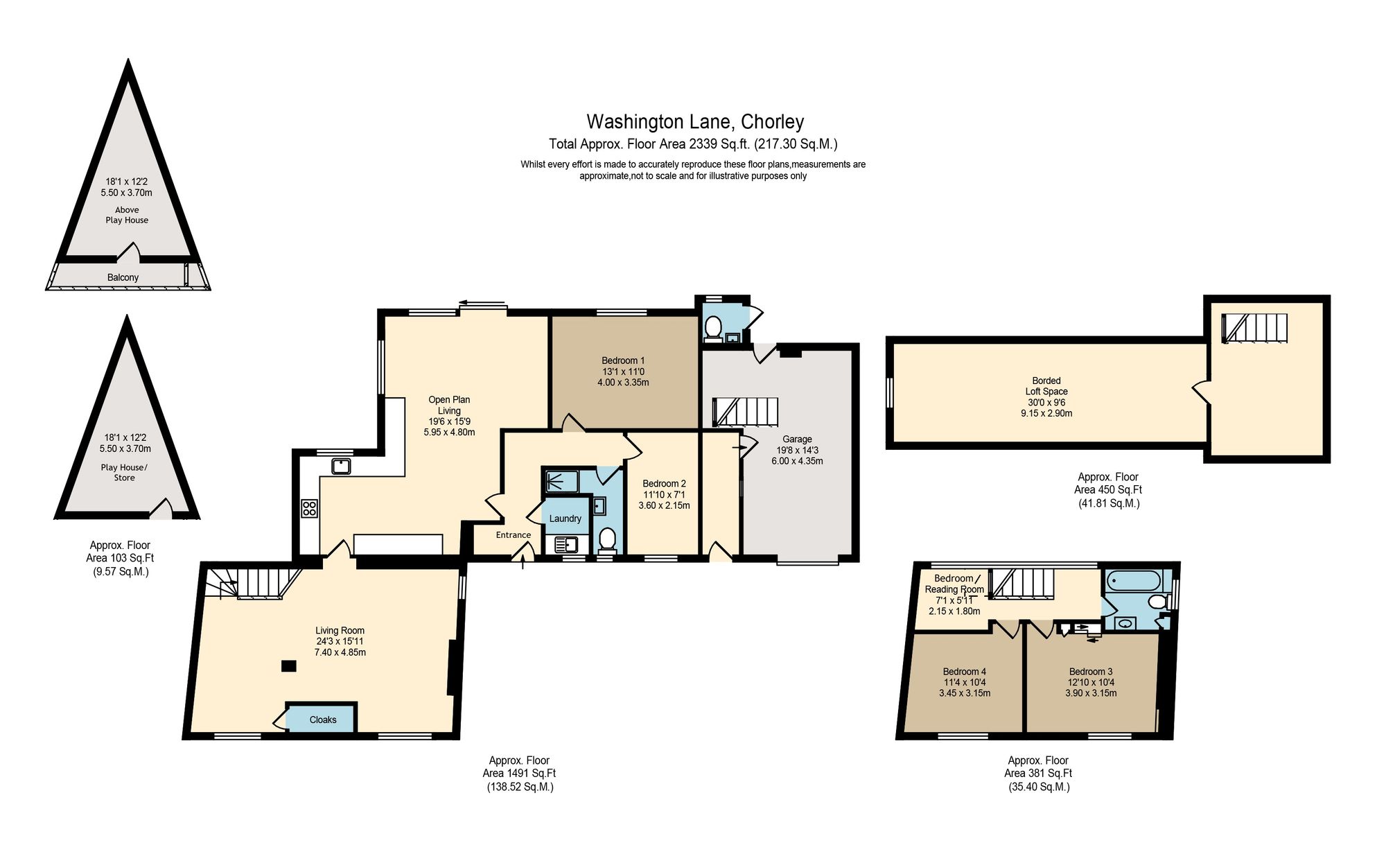 47 Washington Lane, Chorley floorplan
