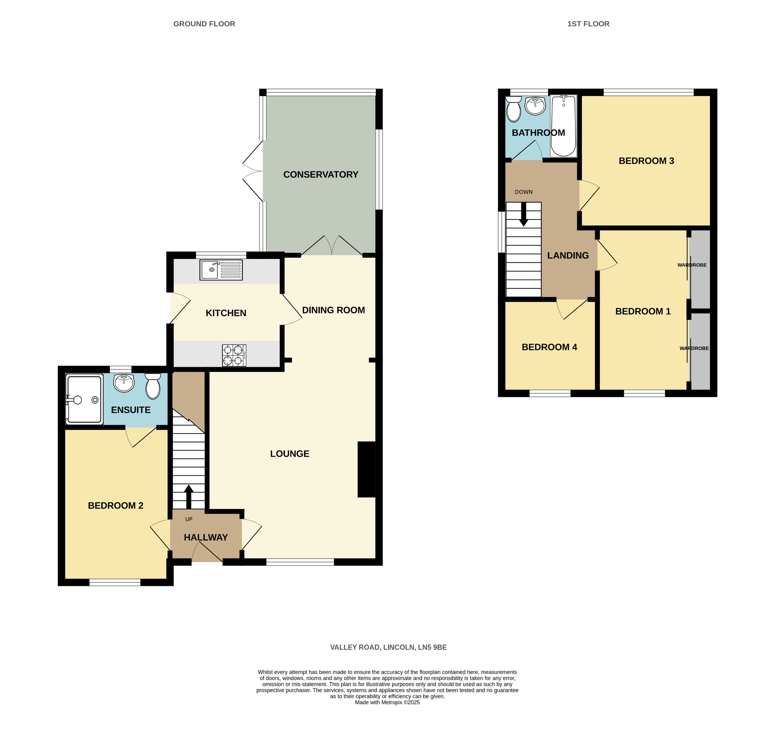 12, Valley Road, Lincoln floorplan