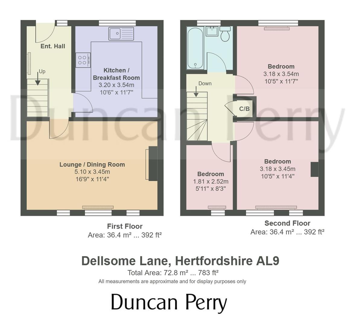 49, Dellsome Lane, Hatfield floorplan