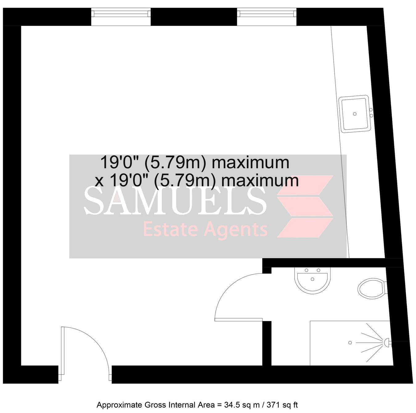 5 Coldridge House, Exeter floorplan