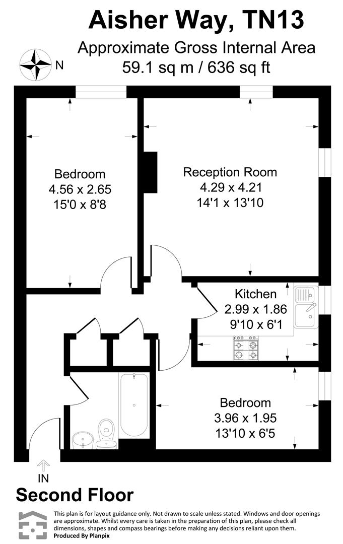 59, Aisher Way, Sevenoaks floorplan
