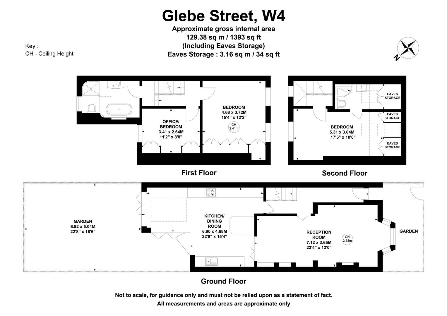 15, Glebe Street, London floorplan
