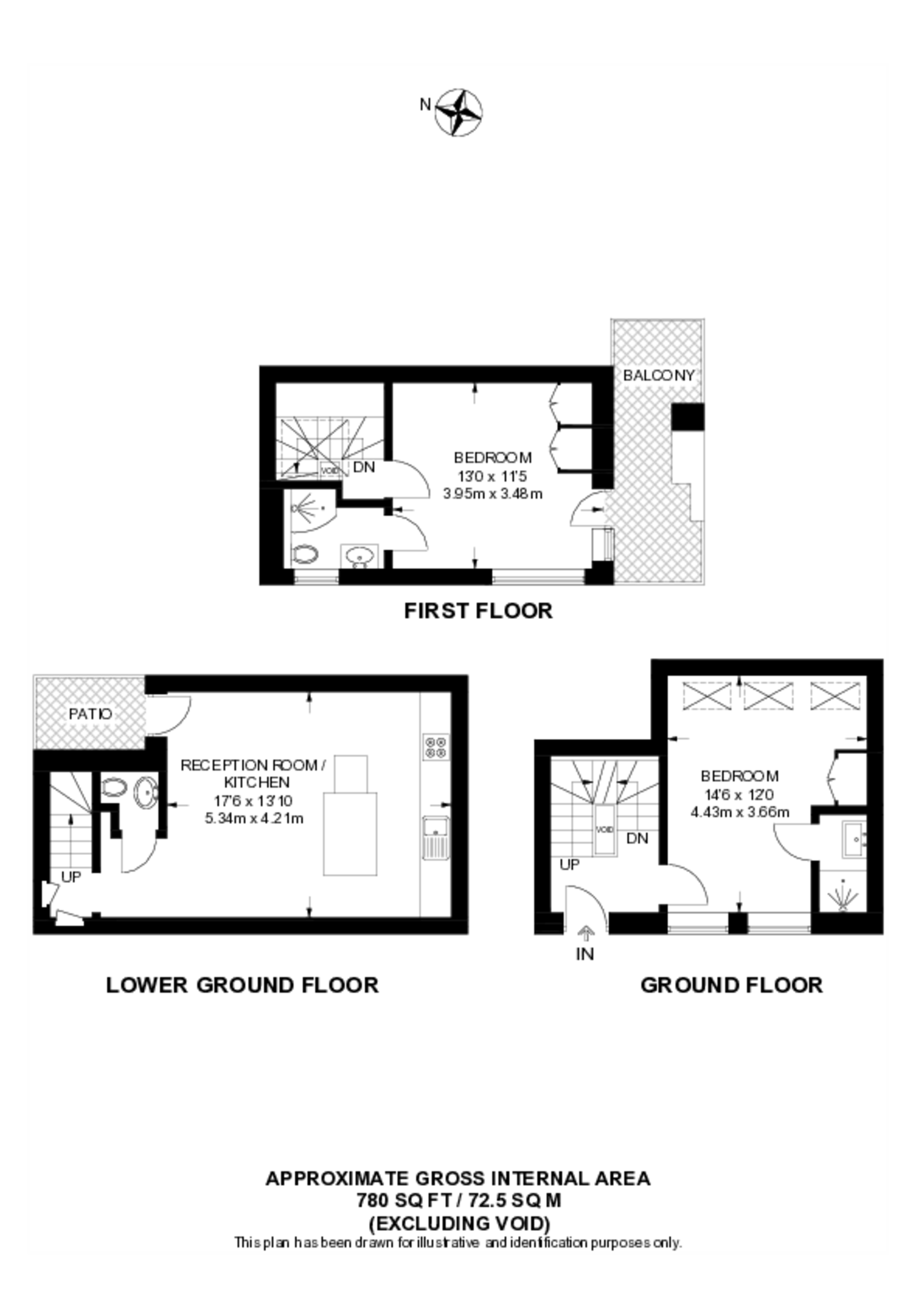 Davenport Road, Shepherd's Bush floorplan