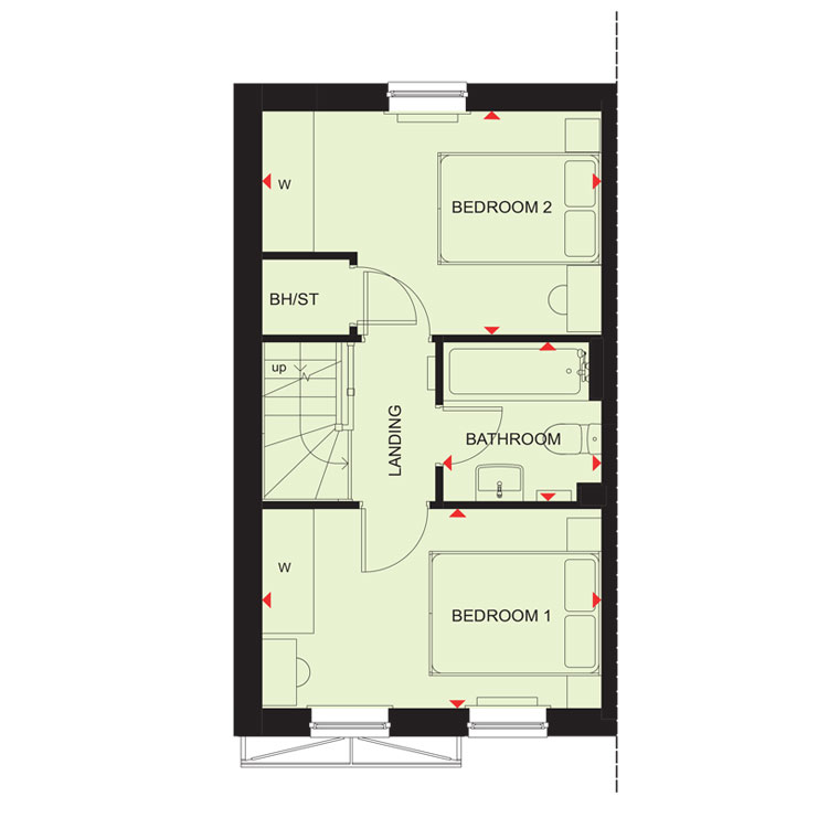 H806557, Len Pick Way, Bourne floorplan