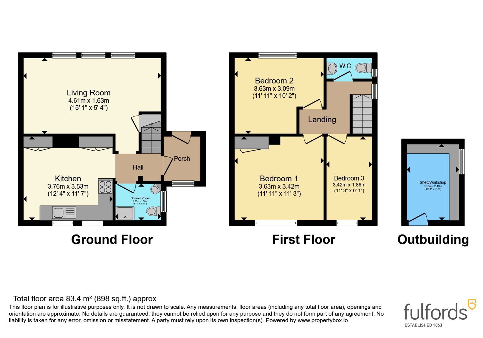20, Woodville Avenue, Yelverton floorplan