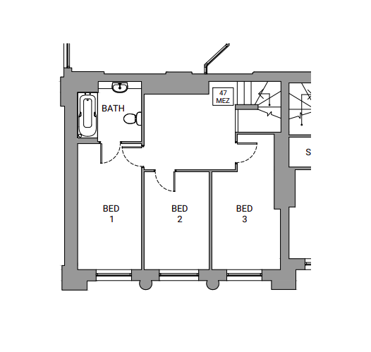 Old School Lofts, Whingate, Leeds floorplan