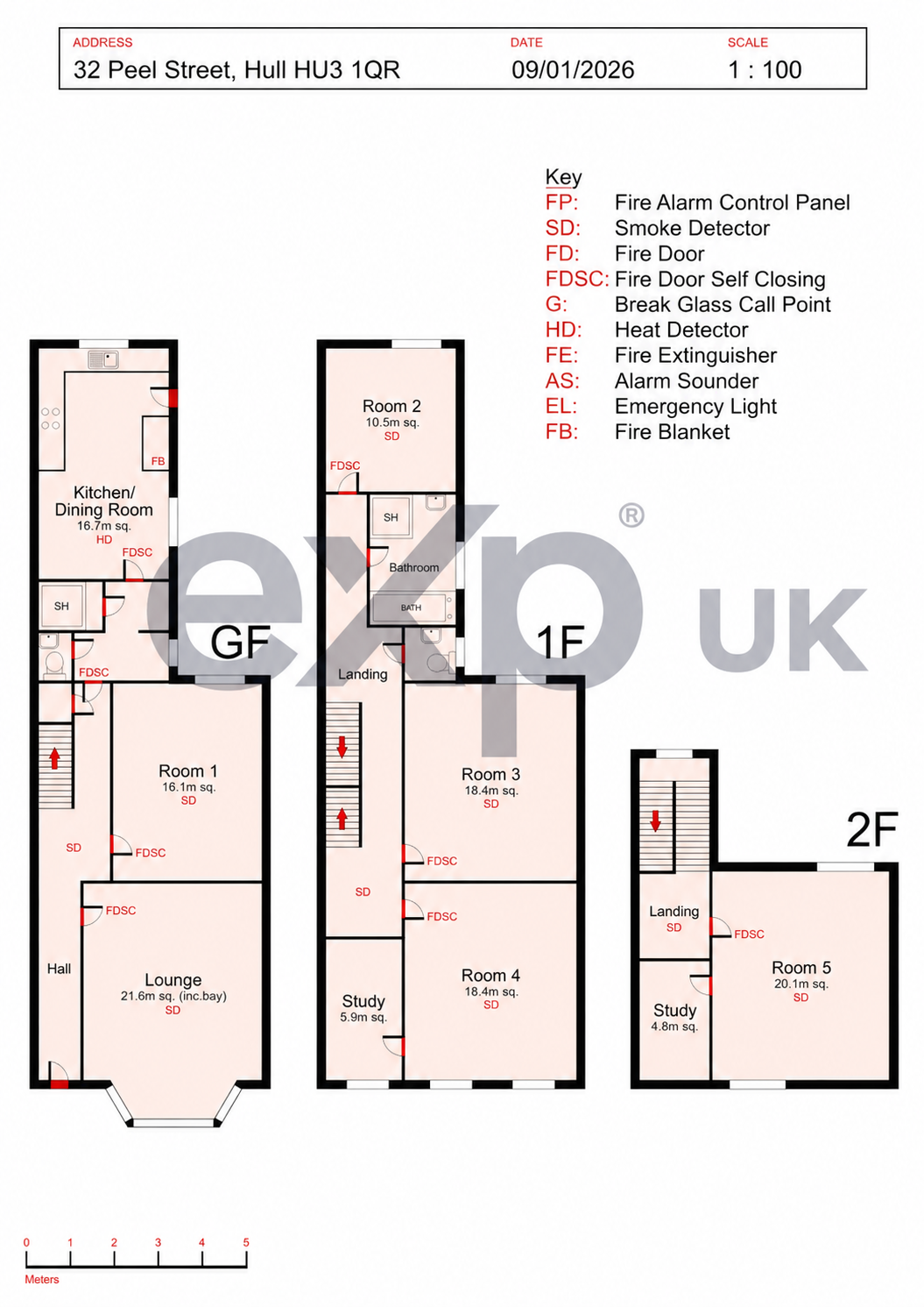 32, Peel Street, Hull floorplan