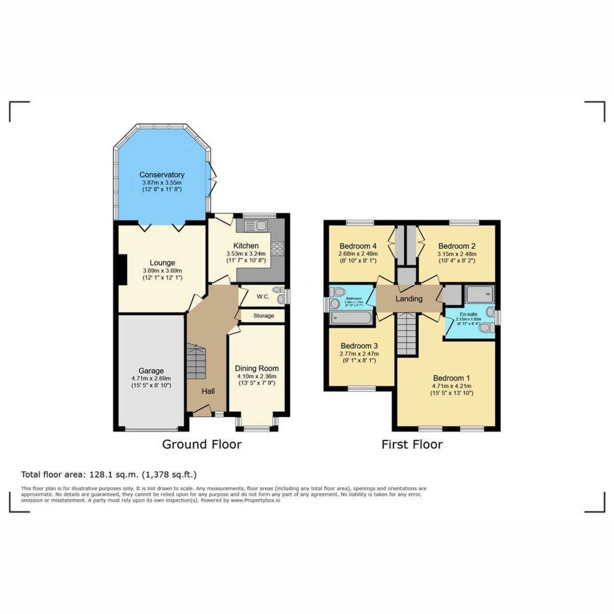 6, Stoneleigh Close, Dinnington floorplan