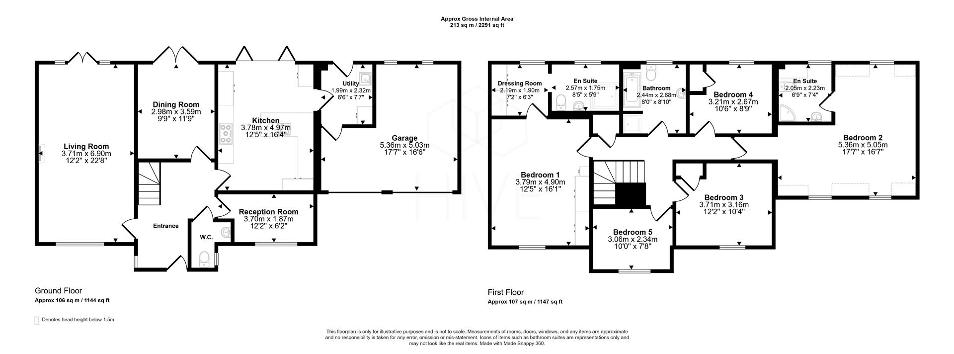 35, Little Dewlands, Verwood floorplan