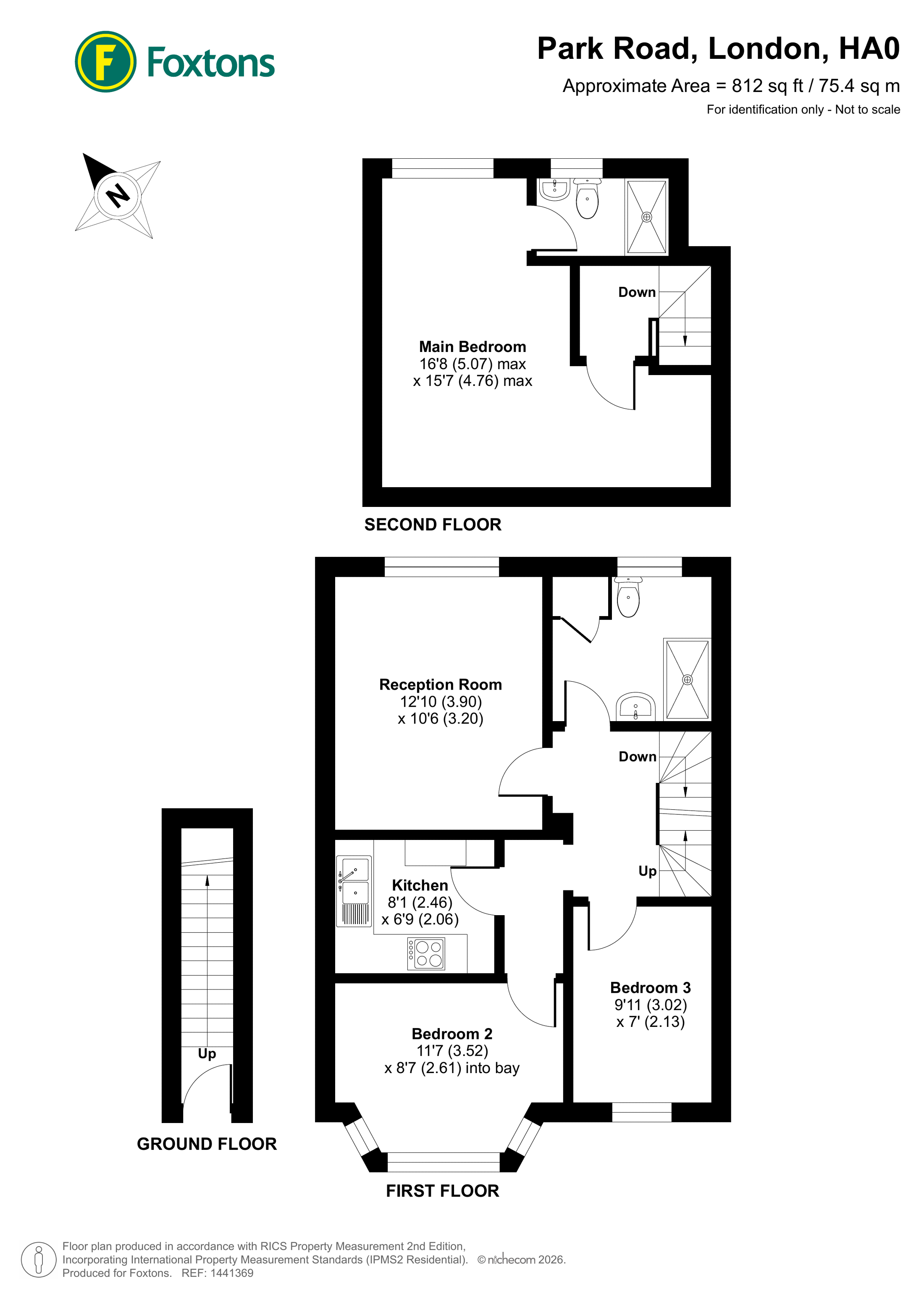 Park Road, Wembley floorplan