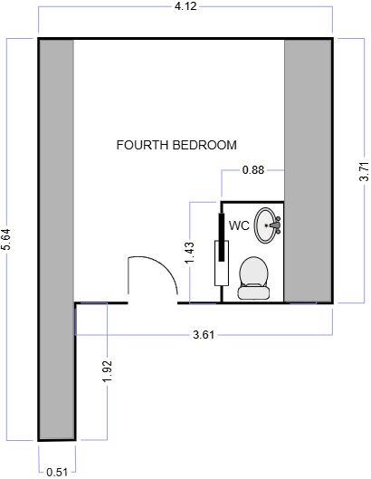 56, Burnside Drive, Manchester floorplan