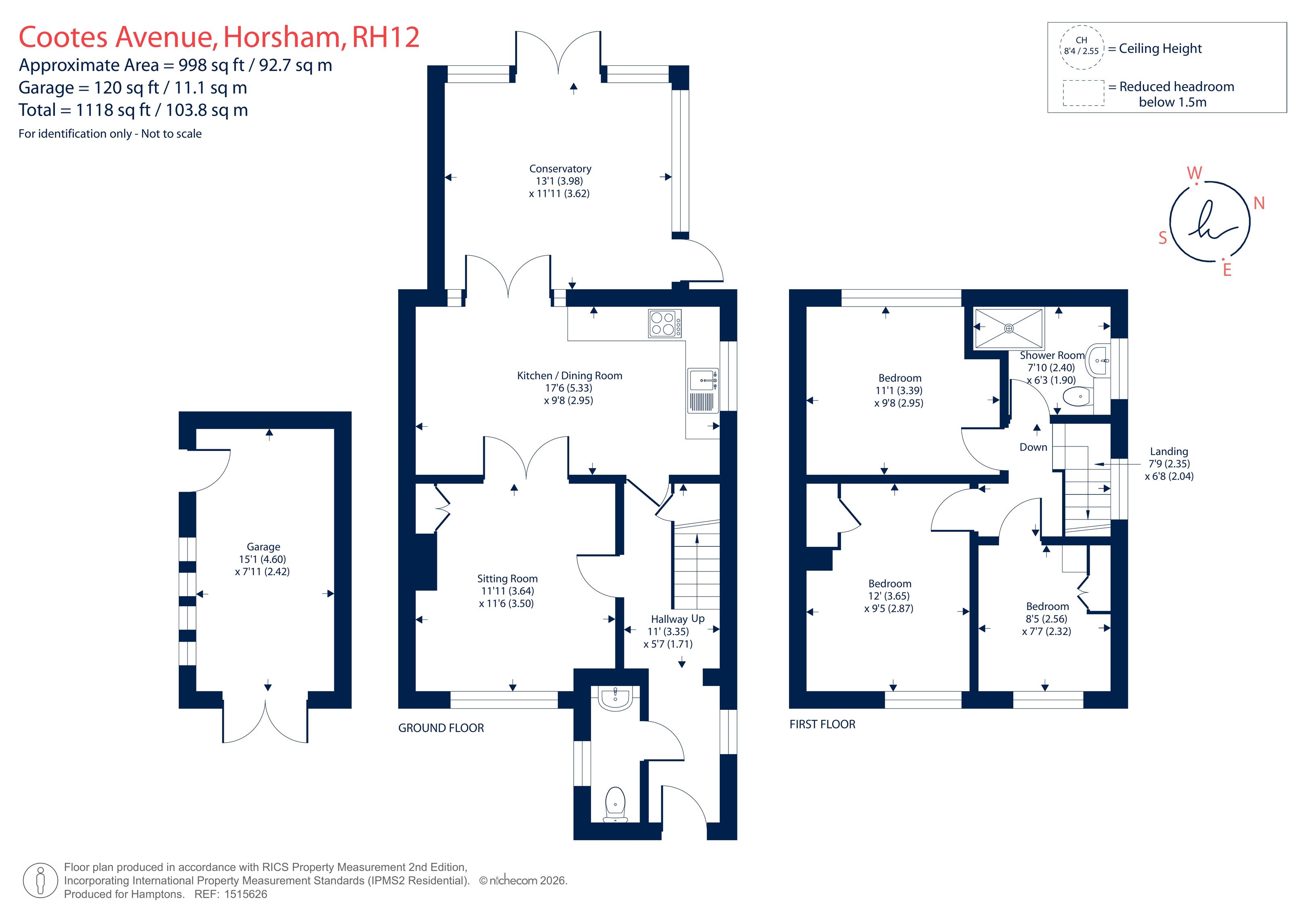 77, Cootes Avenue, Horsham floorplan