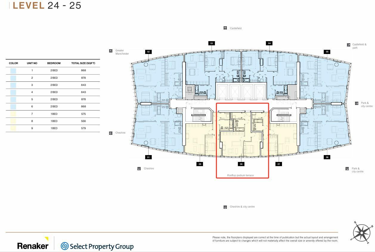 Silvercroft Street, Manchester floorplan